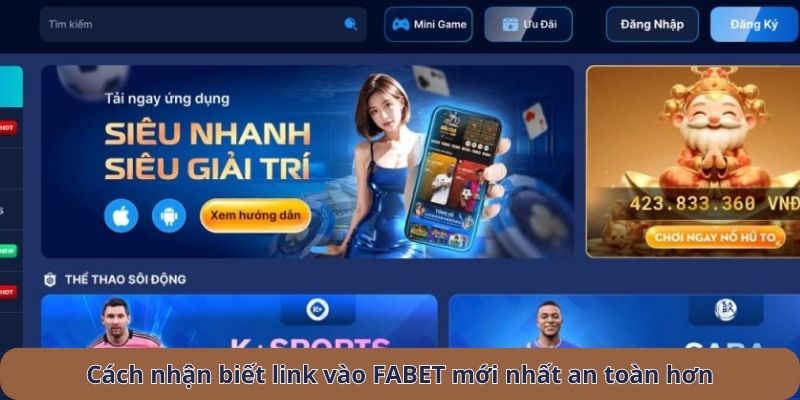 Link Vào FABET Mới Nhất